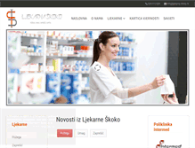 Tablet Screenshot of ljekarna-skoko.hr